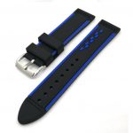 black-blue-racing-style-silicone-replacement-watch-band-strap-4402-7